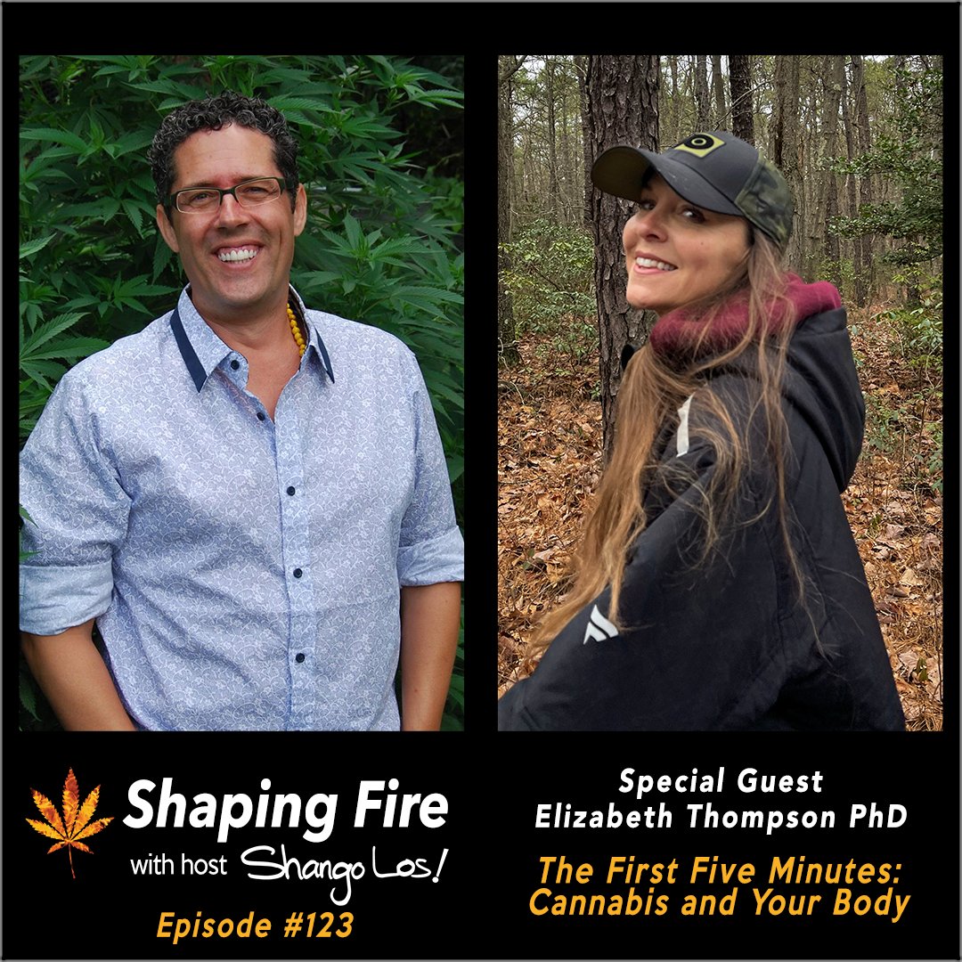 ShapingFire's tweet image. .@ShangoLos chats with neuropharmacologist and physiologist Dr. Elizabeth Thompson about the cascade of body systems that light up in the first minute using cannabis, and how each system tells of story about the experience of getting high. ShapingFire.com