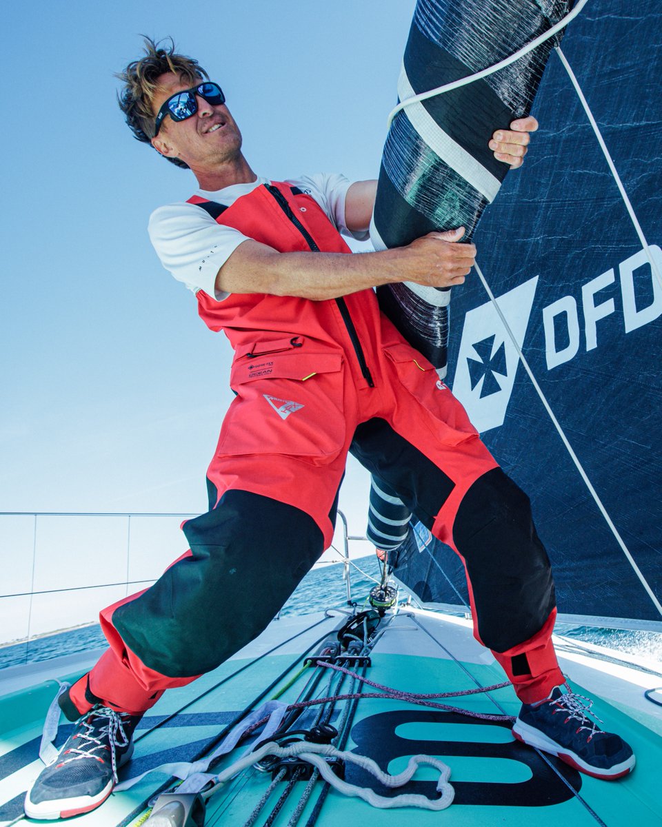 Well done to Musto ambassador Pam Lee &amp; co-skipper Jay Thompson who have conquered the first leg of the Les Sables-Horta race, a gruelling 2,540-mile journey across the Bay of Biscay to the Azores. Pam will be taking on the return leg from Horta to Les Sables, but this time solo!