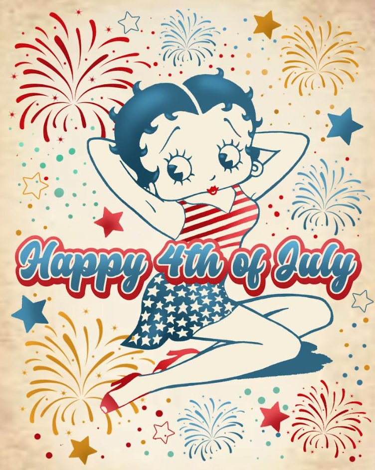 Happy 4th of July from Betty to you!