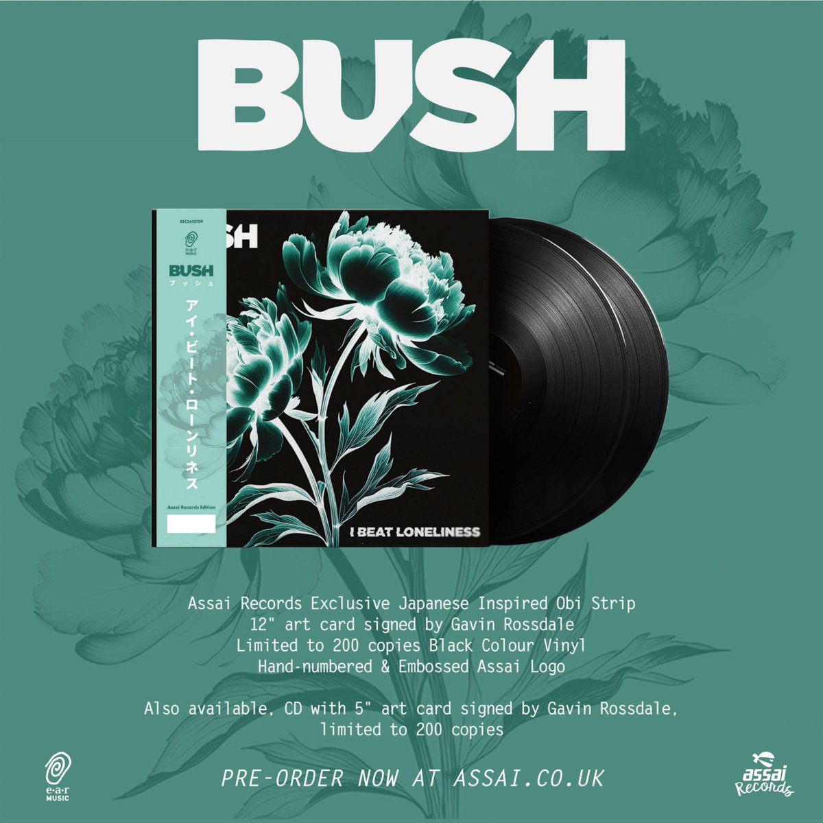Assai UK (@assai_uk) on Twitter photo On their 10th studio album π π½πππ© ππ€π£ππ‘ππ£ππ¨π¨, <a href="/Bush/">@Bush</a> deliver a grunge-rooted, powerful testament to their enduring legacy & continued evolution π©΅ π§π½
Pre-order the exclusive Assai Obi Edition w/ signed art card (out 18th July) here π tinyurl.com/BushAssaiObi On their 10th studio album π π½πππ© ππ€π£ππ‘ππ£ππ¨π¨, <a href="/Bush/">@Bush</a> deliver a grunge-rooted, powerful testament to their enduring legacy & continued evolution π©΅ π§π½
Pre-order the exclusive Assai Obi Edition w/ signed art card (out 18th July) here π tinyurl.com/BushAssaiObi