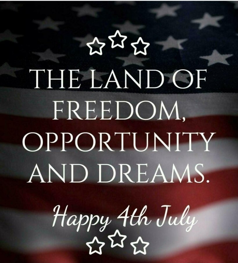 Happy 4th of July!
As an immigrant (I obtained my citizenship during Trump's first term), I am so grateful to be able to live, work, and thrive in this beautiful country of opportunity. There's a lot of work to be done, but let's not forget just why so many people seek entry to