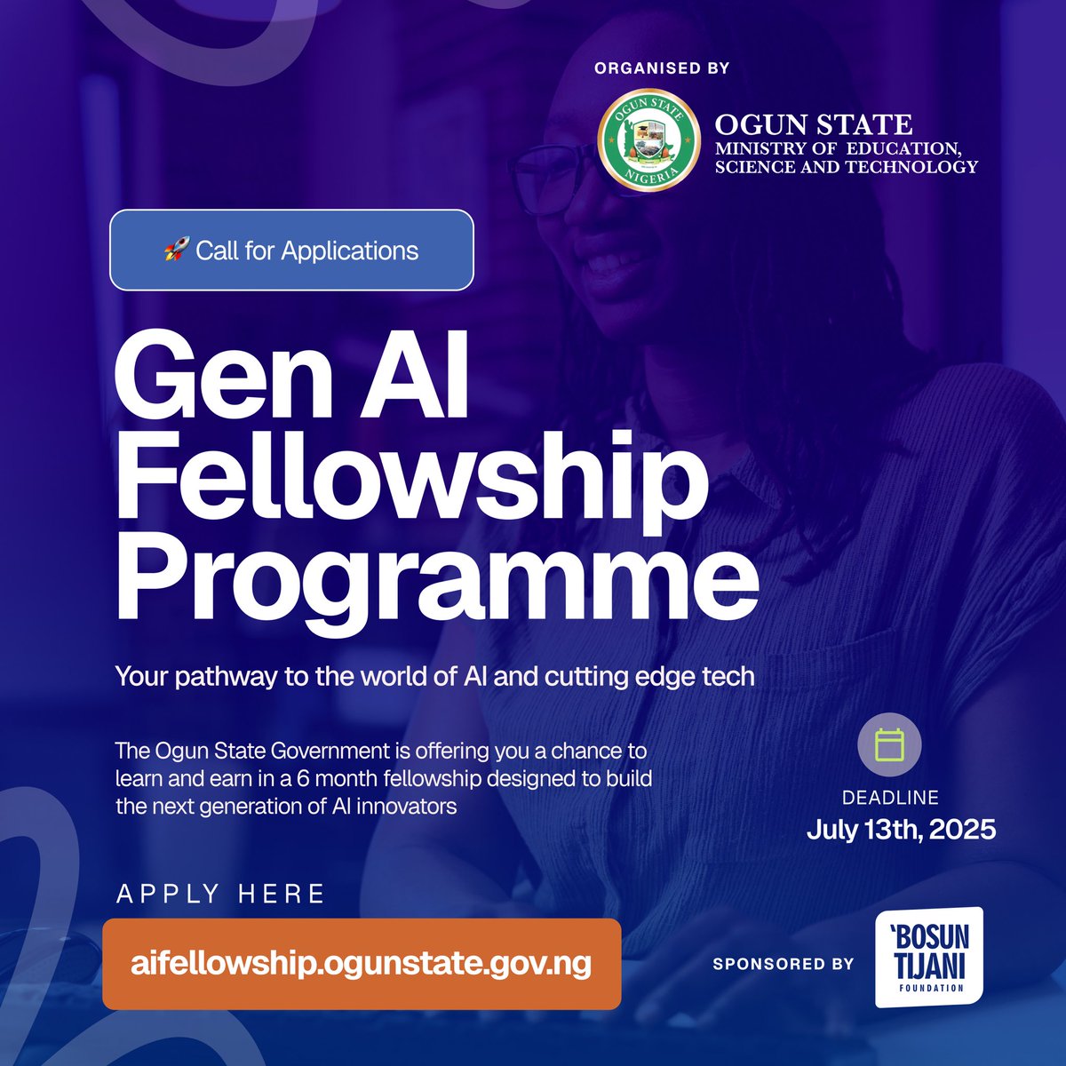 aireportsafrica's tweet image. Ogun State AI Fellowship Program aireports.africa/2025/07/04/ogu…