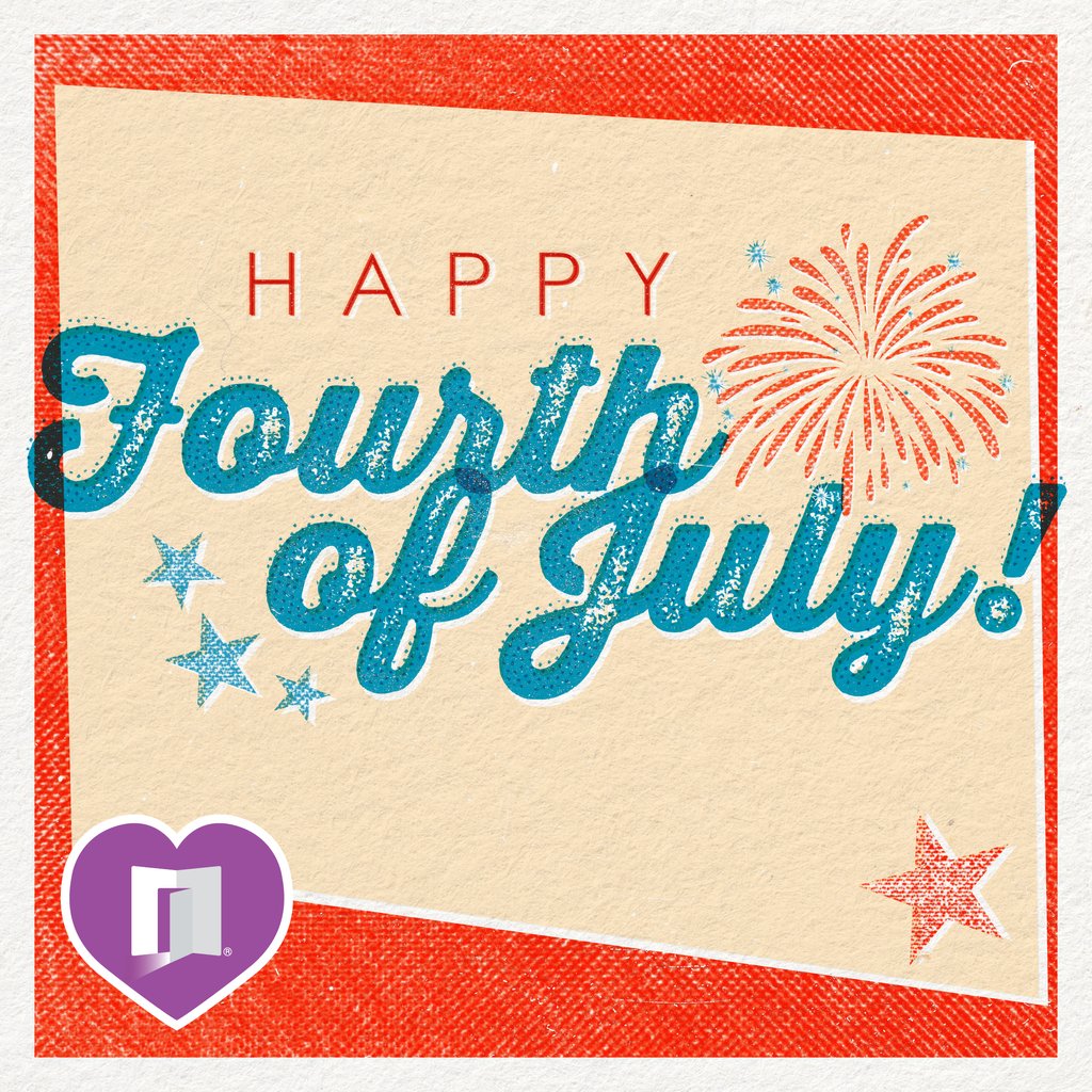 Cue the fireworks and crack open a good book. ✨ Happy 4th of July! 🎆