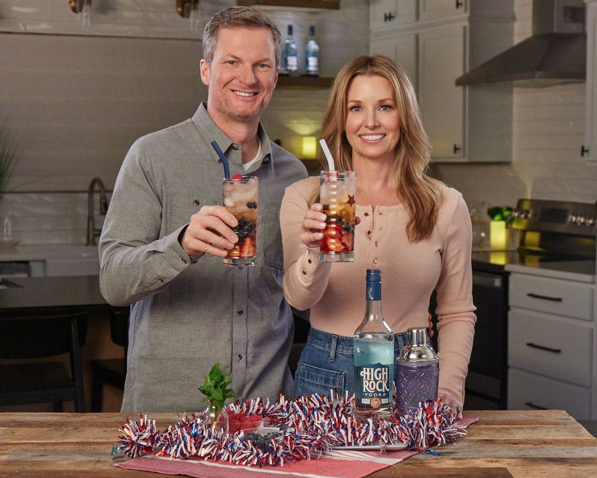 High Rock Vodka (@highrockvodka) on Twitter photo Today, we raise a glass to freedom, family and vodka that's proudly crafted in the USA.
Happy Independence Day from <a href="/DaleJr/">Dale Earnhardt Jr.</a> @MrsAmyEarnhardt and everyone at High Rock Vodka.
#HighRockMoments Today, we raise a glass to freedom, family and vodka that's proudly crafted in the USA.
Happy Independence Day from <a href="/DaleJr/">Dale Earnhardt Jr.</a> @MrsAmyEarnhardt and everyone at High Rock Vodka.
#HighRockMoments