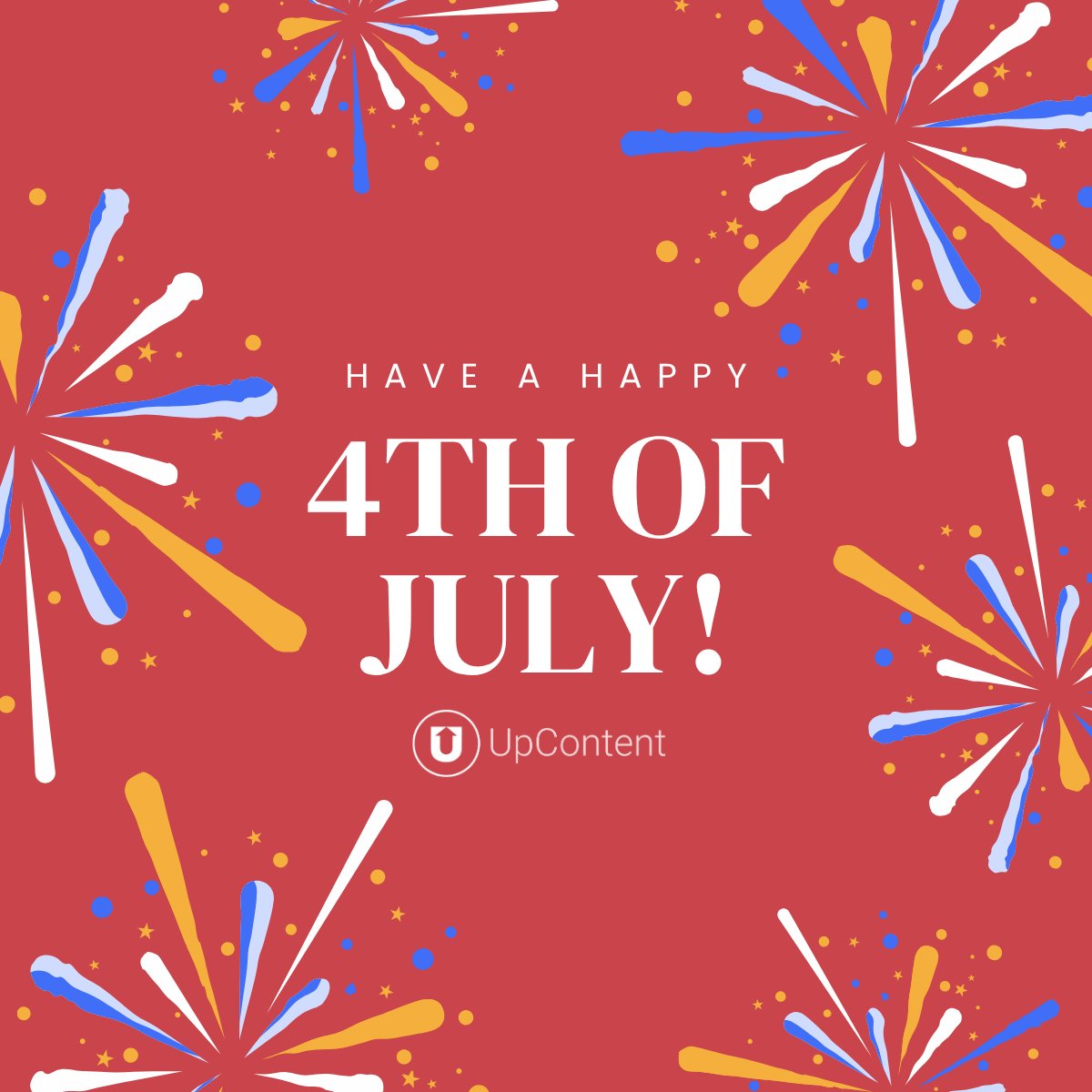 hope you have a 5 big boom day today if you celebrate 🎆