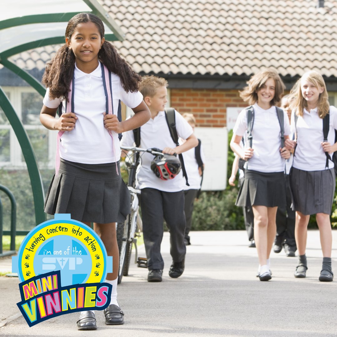 Check out our new free resource: 
"Looking Back, Stepping Forward" - a Mini Vinnies School Leavers' Reflection!
Celebrate the journey of your Mini Vinnies as they prepare to move on from primary school: act.svp.org.uk/page/171834/ac…