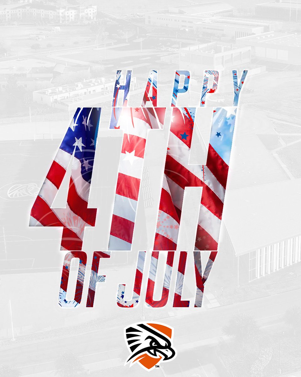 🎆 Happy 4th of July from UT Permian Basin athletics!
Wishing everyone a safe and joyful Independence Day as we celebrate freedom, unity, and the red, white, and blue. #FalconsUp #FourthOfJuly #UTPB 🦅💥
