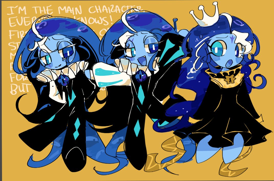 redpaandas's tweet image. he's multiplying,, #shadowmilkcookie #shadowmilk #fountofknowledge #cookierunkigdom