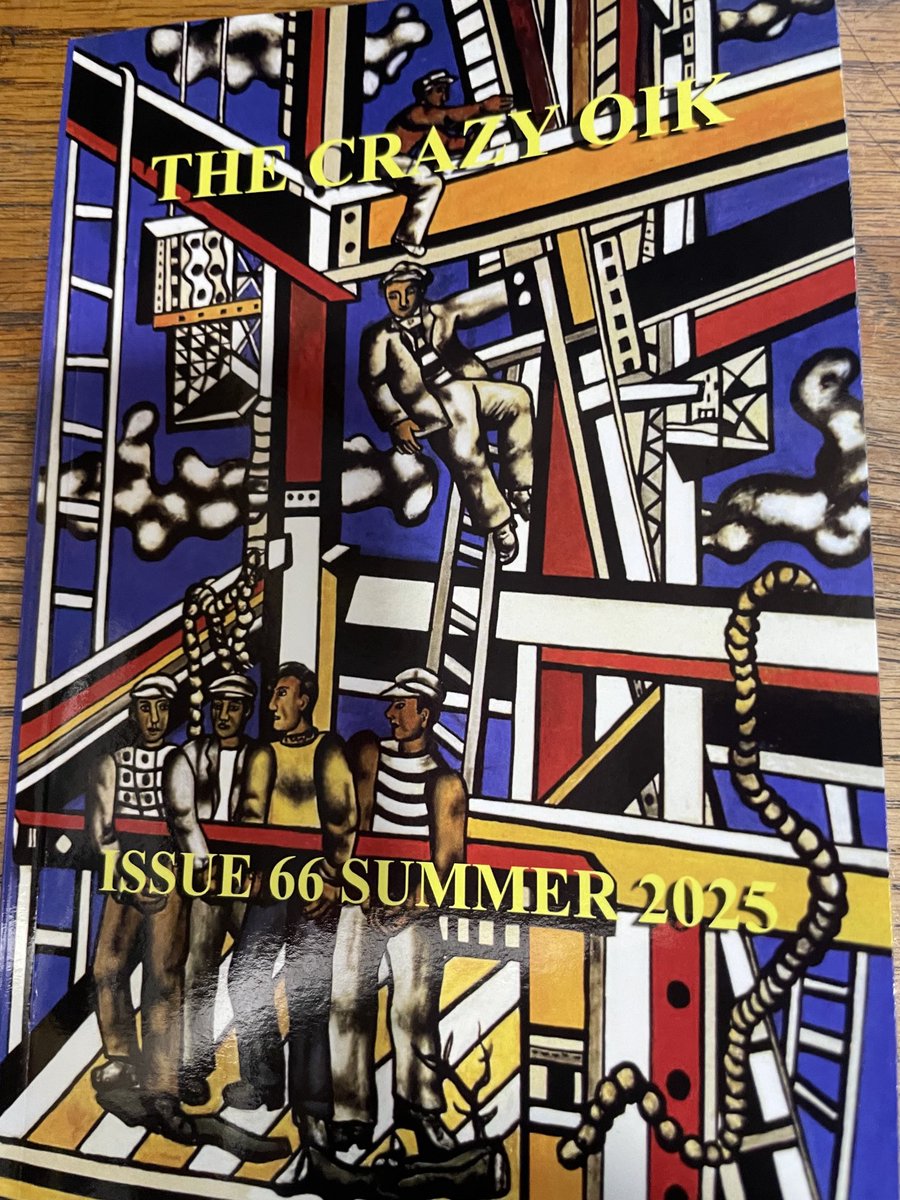 Just arrived with my short story’The Dream’. The Crazy Oik is always worth a look!