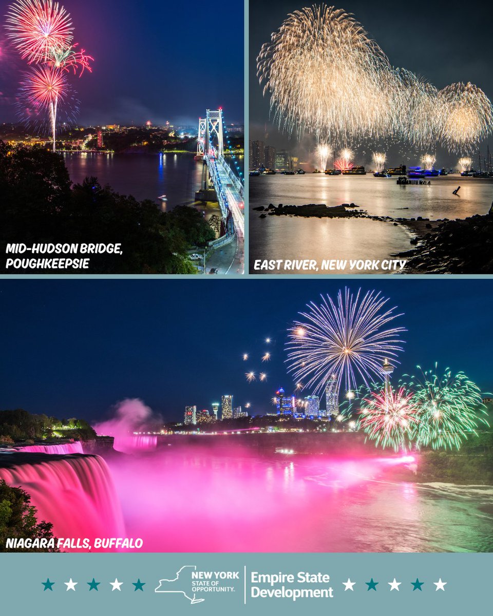 Empire State Development (@empirestatedev) on Twitter photo Happy Fourth of July! 🎆New York has always been a beacon of democracy and opportunity, and today is the perfect time to celebrate our state’s leadership with friends and family. 🗽 Happy Fourth of July! 🎆New York has always been a beacon of democracy and opportunity, and today is the perfect time to celebrate our state’s leadership with friends and family. 🗽