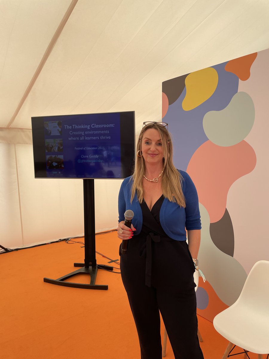 Evidence Based Education (@evidenceinedu) on Twitter photo That's a wrap!
Two busy days at the <a href="/EducationFest/">Festival of Education 🇬🇧</a>. Thank you to everyone that came at our stand and for attending our Great Teaching Strand sessions.
Special thanks to our speakers:
Reuben Moore & Pip Sanderson - Unleashing expertise: Rethinking how we develop early career That's a wrap!
Two busy days at the <a href="/EducationFest/">Festival of Education 🇬🇧</a>. Thank you to everyone that came at our stand and for attending our Great Teaching Strand sessions.
Special thanks to our speakers:
Reuben Moore & Pip Sanderson - Unleashing expertise: Rethinking how we develop early career