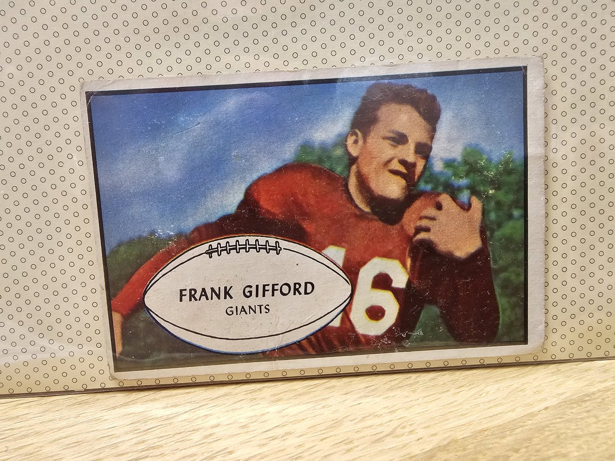 Not too shabby for £13! 🙂#53Bowman #TheGiff <a href="/kengfunk/">Ken Gelman</a> #nygiants #nfl