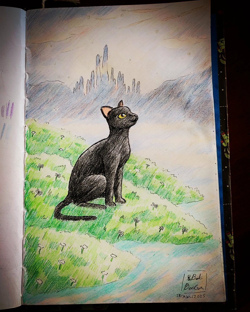 YaBet_BecGa's tweet photo. A sketch of Flow's movie ๐ฑ๐โจ๐๐
#sketchbook #sketchart #sketches #colorpencils #traditionalart #art #fanart #FLOW #flowcat #Cat #cats https://t.co/zRbH98eCnn