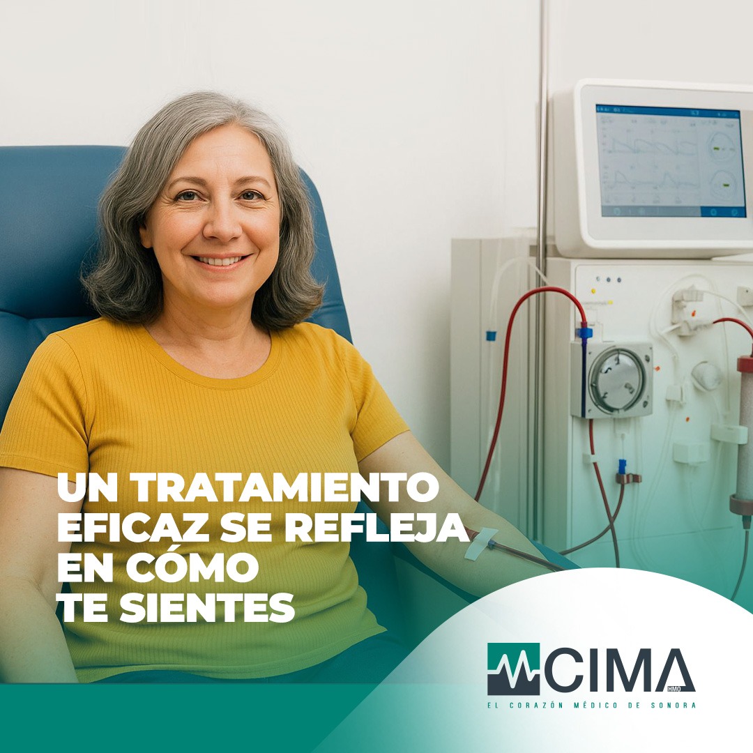 En Hospital CIMA, tu sesión de hemodiálisis es precisa, segura y pensada para mejorar tu calidad de vida.

Comunícate a nuestro Servicio de Nefrología, Hemodiálisis y Trasplante Renal para mayor información. 

Tel: 662 259 0900 ext. 1701