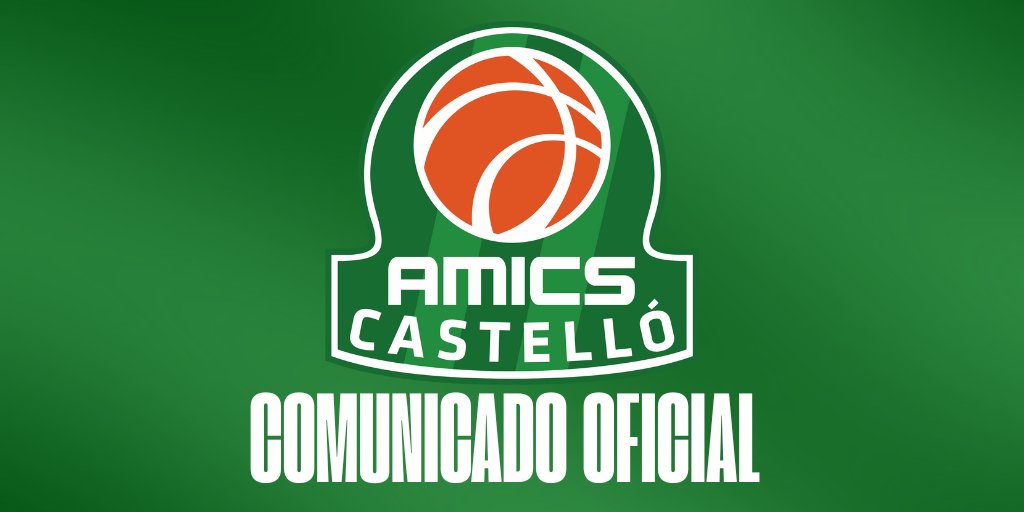 🟢⚪️𝐂𝐎𝐌𝐔𝐍𝐈𝐂𝐀𝐃𝐎 𝐎𝐅𝐈𝐂𝐈𝐀𝐋 | El Amics Castelló ya está inscrito oficialmente en 2ªFEB. 

📲amicscastello.com/el-amics-caste…

#Volveremos💚