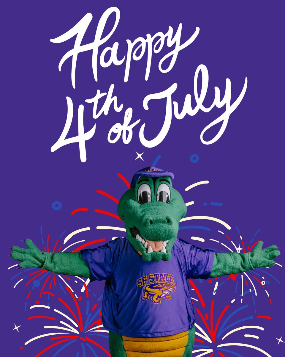 We want to wish a safe and happy 4th of July! Campus will be closed in observance of today's holiday and reopens Monday.