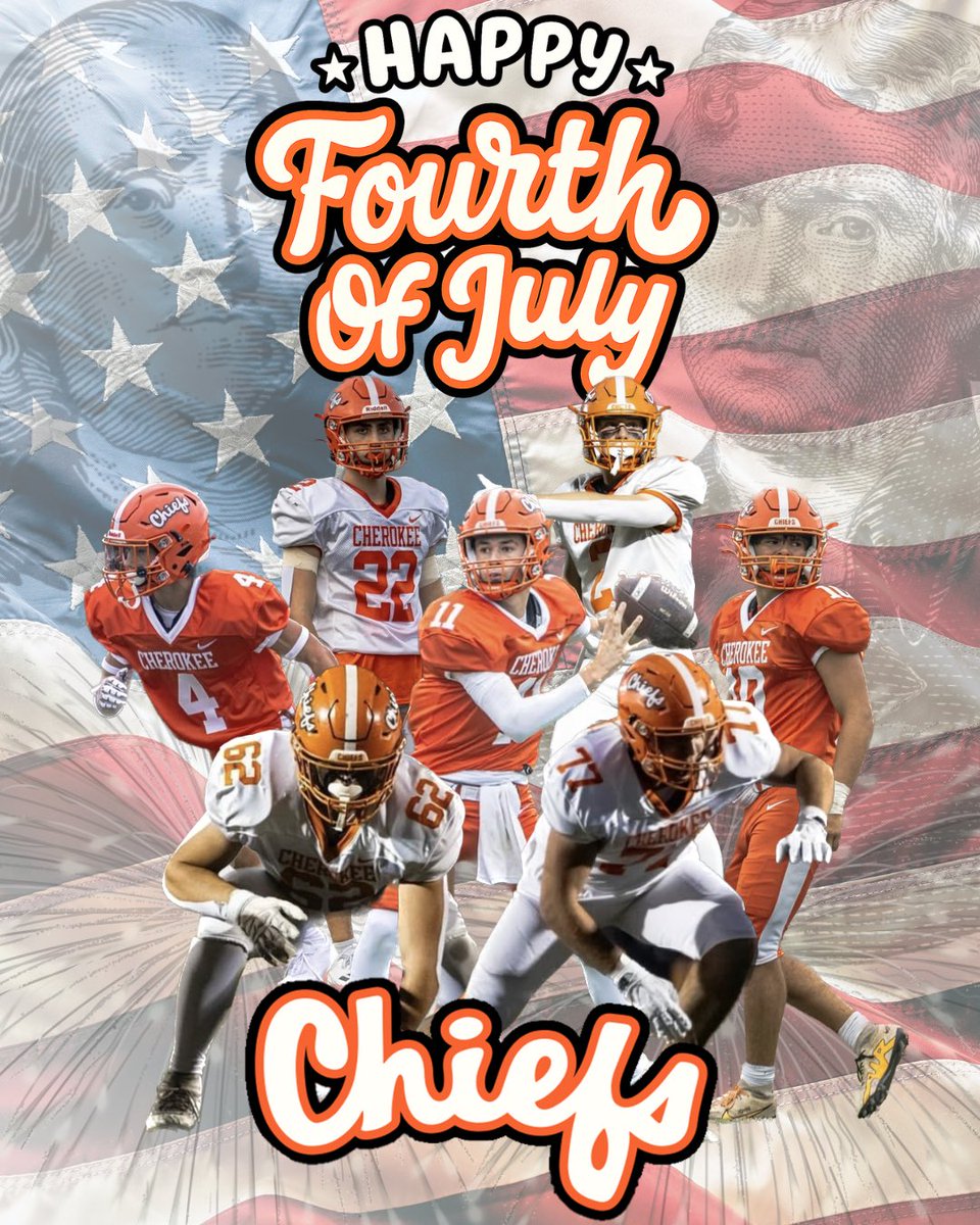 Football and Freedom - that’s what America does! Happy Fourth of July 🇺🇸🏈