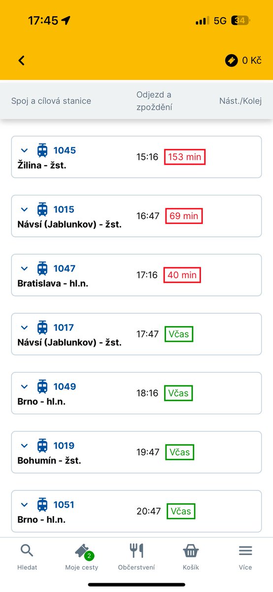 kurik_tomas's tweet photo. @RegioJet Tak hlavně že píšete do poslední minuty ze není zpoždění a 5min po odjezdu hodíte 60min 👍 https://t.co/WcHBaupA28