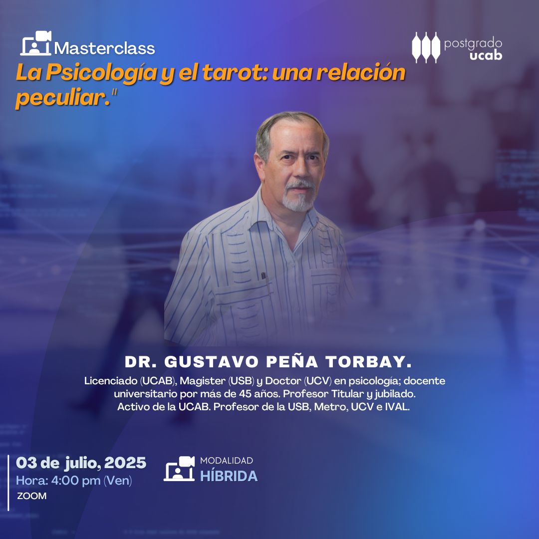 ▶️ ¡Haz clic para ver la Master Class completa y expande tus horizontes de conocimiento!

youtu.be/6S73Mltafo0

#Psicología #Tarot #UCAB #MasterClass #Conocimiento #WebinarGrabado #GustavoPeñaTorbay #Academia