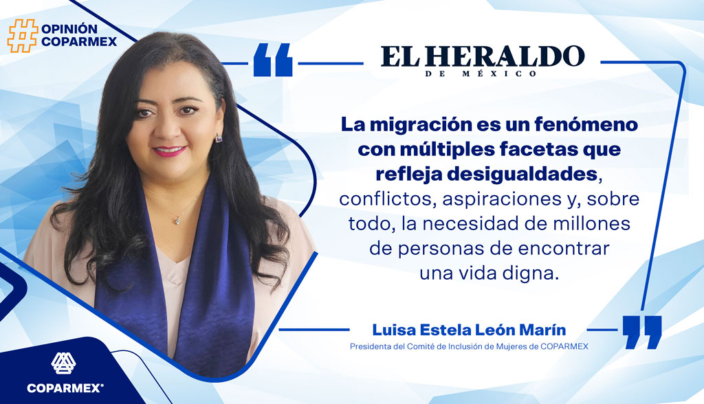 Coparmex Nacional (@coparmex) on Twitter photo 🌎 La migración entre México y Estados Unidos. es un desafío complejo que requiere una visión integral.
En #Coparmex creemos en abordarlo con enfoque humanitario, respeto mutuo y cooperación bilateral.
✍️ Sobre ello, la #OpiniónCoparmex de <a href="/LuisaLenMarn/">Luisa León Marín</a>
Vía: <a href="/heraldodemexico/">El Heraldo de México</a> 👇 🌎 La migración entre México y Estados Unidos. es un desafío complejo que requiere una visión integral.
En #Coparmex creemos en abordarlo con enfoque humanitario, respeto mutuo y cooperación bilateral.
✍️ Sobre ello, la #OpiniónCoparmex de <a href="/LuisaLenMarn/">Luisa León Marín</a>
Vía: <a href="/heraldodemexico/">El Heraldo de México</a> 👇