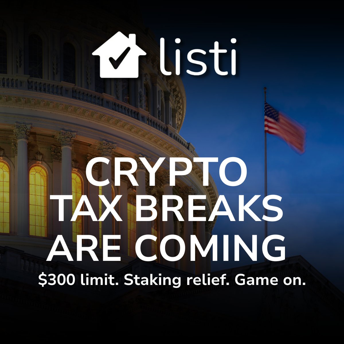 💡 Small crypto transactions may soon be tax-free.

Sen. Cynthia Lummis just reintroduced a bill to:

Allow up to $300 per transaction (up to $5,000/year) tax-free

Eliminate double taxation on staking, mining, airdrops, lending

This is major for crypto adoption—and for Web3