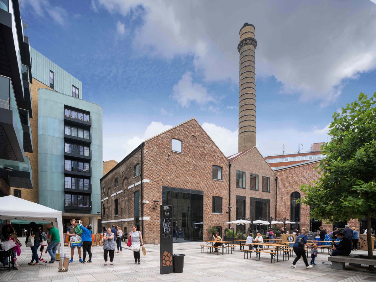 RamQuarter's tweet image. London’s Open House Festival will return in September, and Ram Quarter has again been chosen to feature! The programme will launch soon, and you can book guided tours of this award-winning redevelopment of the UK’s oldest continuous brewing site. #openhouse #london #architecture