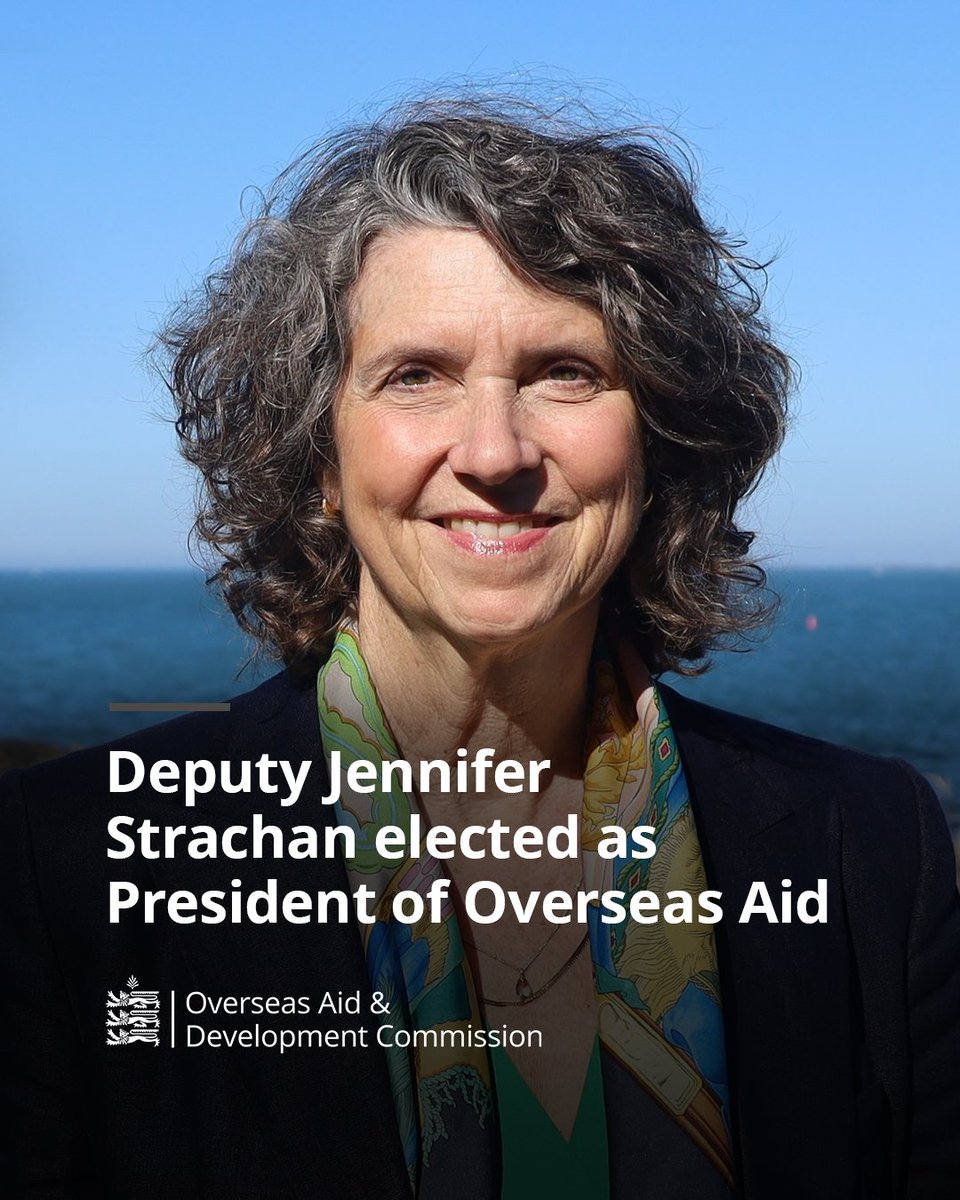 Deputy Jennifer Strachan has been elected as the new President of the Overseas Aid &amp; Development Commission.

For further updates and information, visit the new States Parliamentary website at parliament.gg