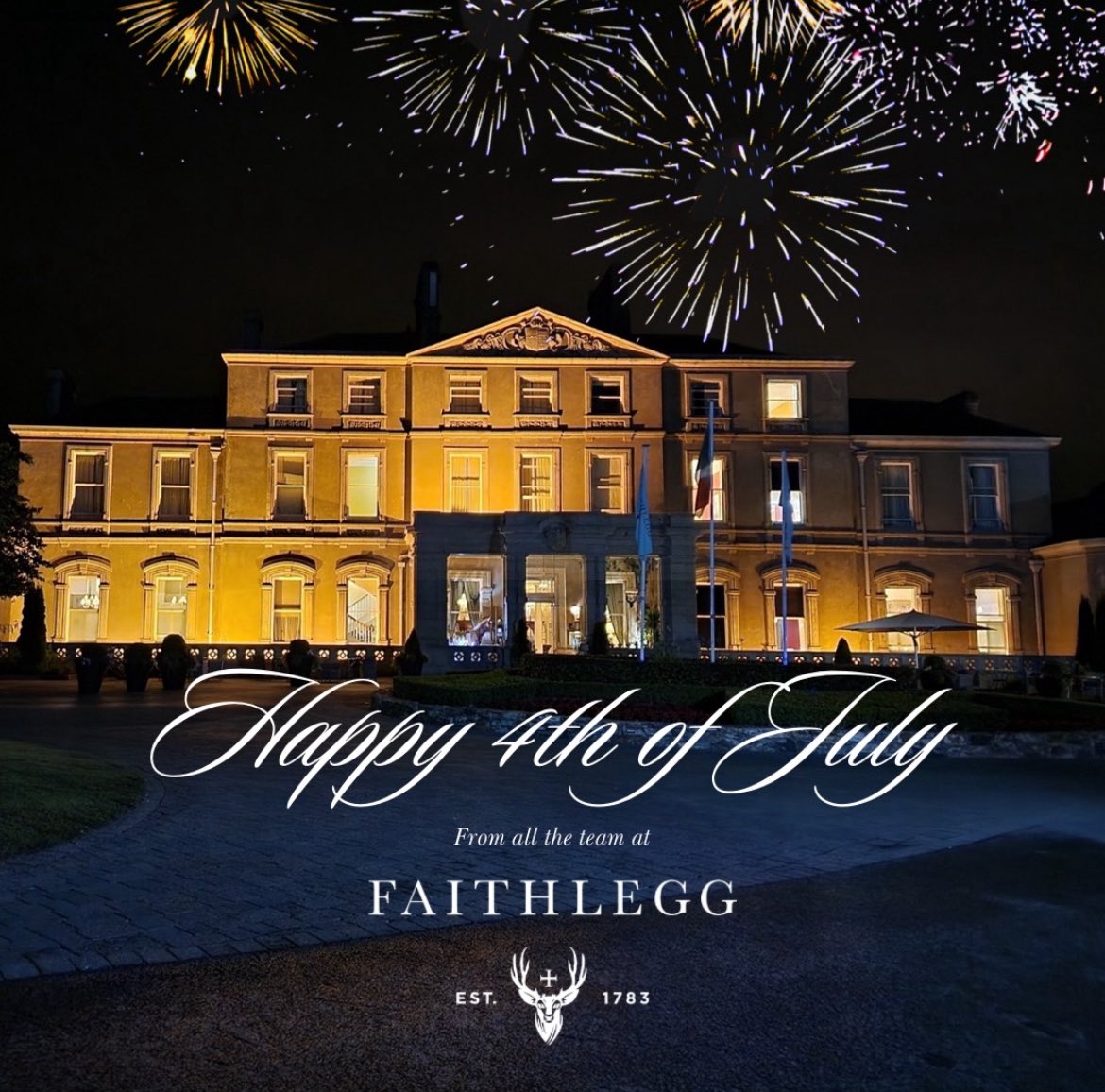 Wishing our friends, family, colleagues and guests from the USA a very happy #4thofJuly! 🇺🇸