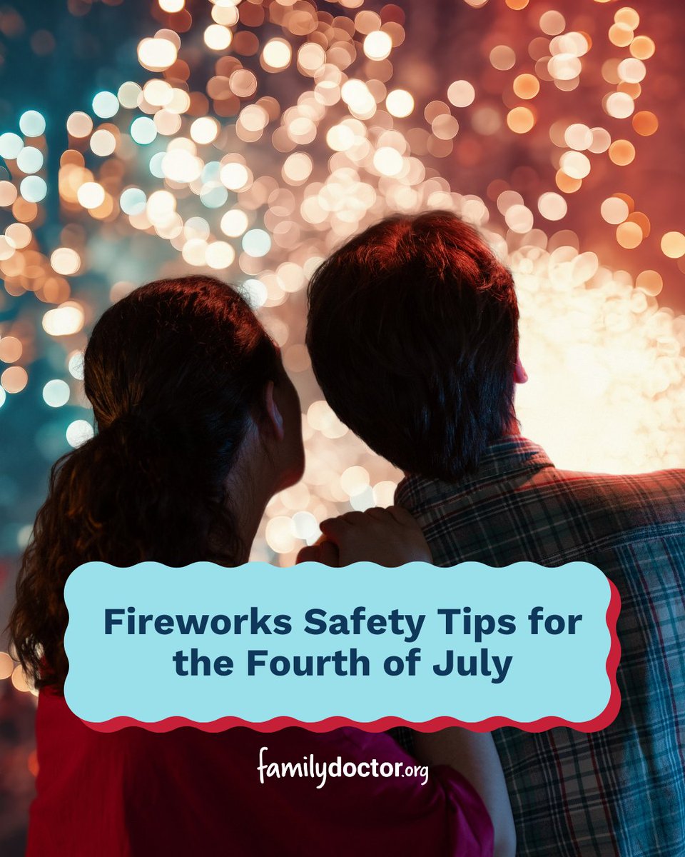 familydoctor's tweet image. As you celebrate today, don't forget to follow these safety tips! 👏 Learn more: bit.ly/3PyiKH9
