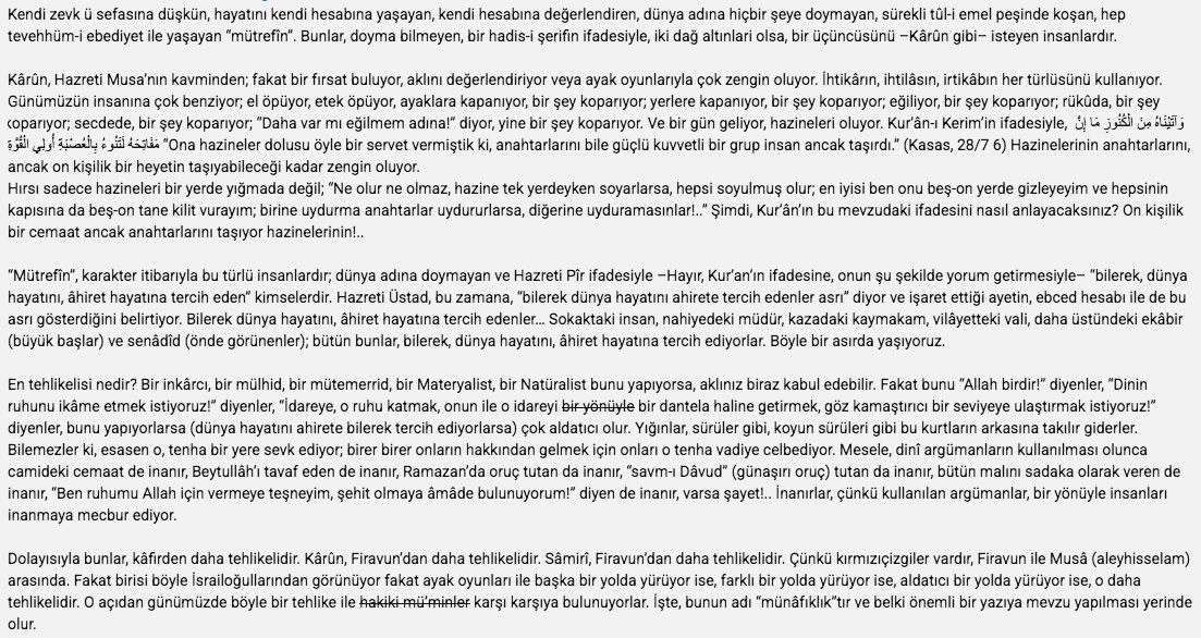 Dinî argümanların kullanılması olunca camideki cemaat de inanır, ...
“Ben ruhumu Allah için vermeye teşneyim, şehit olmaya âmâde bulunuyorum!” diyen de inanır, varsa şayet!.. İnanırlar, çünkü kullanılan argümanlar, bir yönüyle insanları inanmaya mecbur ediyor.
Adı “münâfıklık”tır