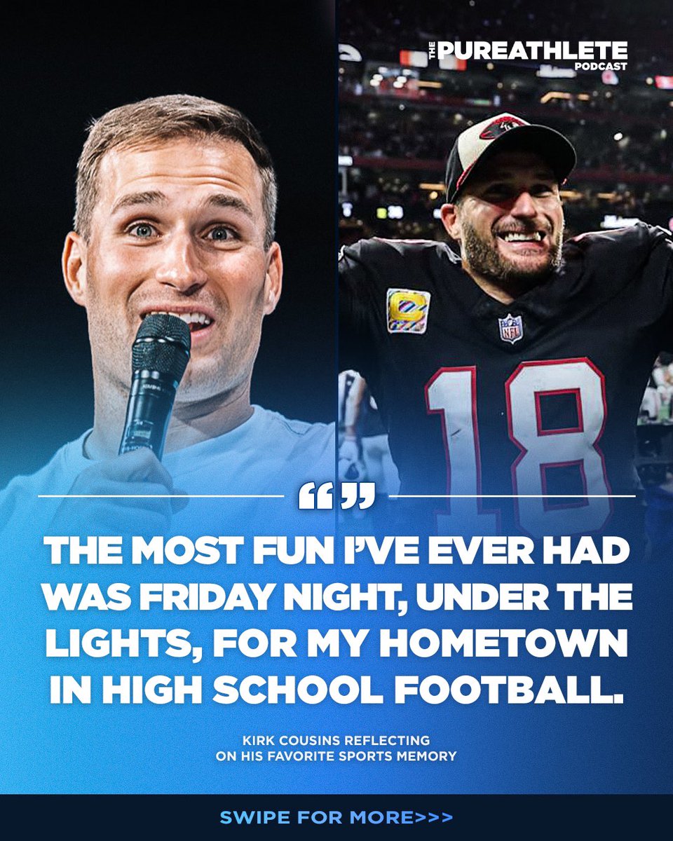 Pure Athlete (@pureathleteinc) on Twitter photo Atlanta Falcons QB <a href="/KirkCousins8/">Kirk Cousins</a> with advice to any aspiring high school athlete or current high school athlete…
🔔EPISODE 72 of the #PureAthletePodcast is available on YouTube <a href="/pureathleteinc/">Pure Athlete</a> Atlanta Falcons QB <a href="/KirkCousins8/">Kirk Cousins</a> with advice to any aspiring high school athlete or current high school athlete…
🔔EPISODE 72 of the #PureAthletePodcast is available on YouTube <a href="/pureathleteinc/">Pure Athlete</a>