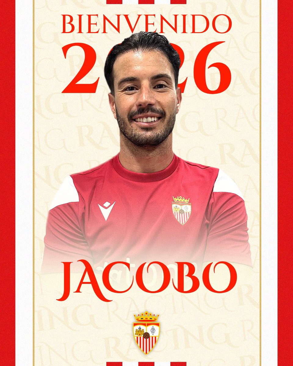 📢 COMUNICADO OFICIAL | <a href="/7Jacobo/">Jacobo</a>, nuevo jugador del #RCPortuense 

⚽️ El extremo jerezano, procedente del <a href="/XerezDFC/">XEREZ DEPORTIVO</a>, formará parte del conjunto rojiblanco en la 25/26.

ℹ️ racingclubportuense.es/jacobo-llega-a…

#ContinúaNuestraHistoria
