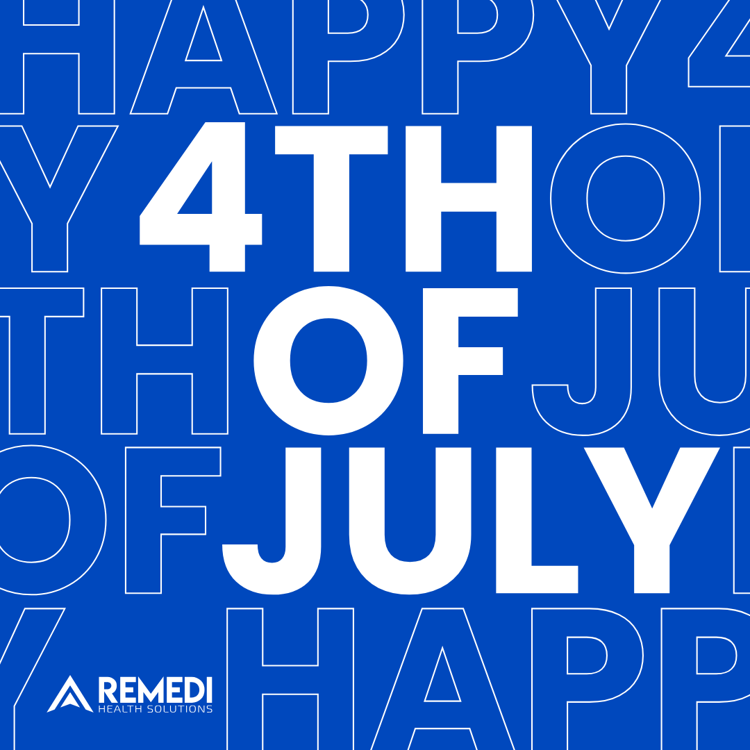 Happy Fourth of July from all of us at Team ReMedi! 🇺🇸 Wishing our healthcare community a safe and joyful holiday.