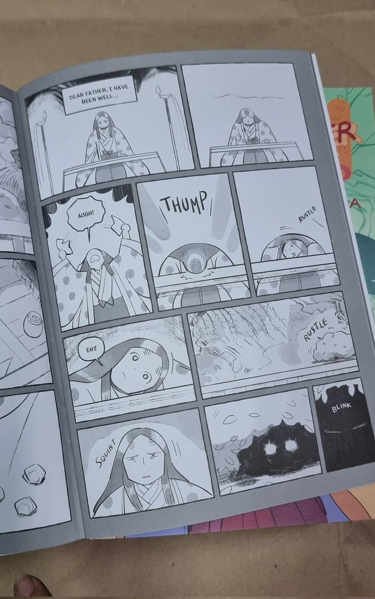 I'm happy with how it turned out! 🥹🙏
I invite you to stand in front of my table and read it at: PotA Originals at table AC23
I don't mind hahaha.

The sumi grays turned out so good.