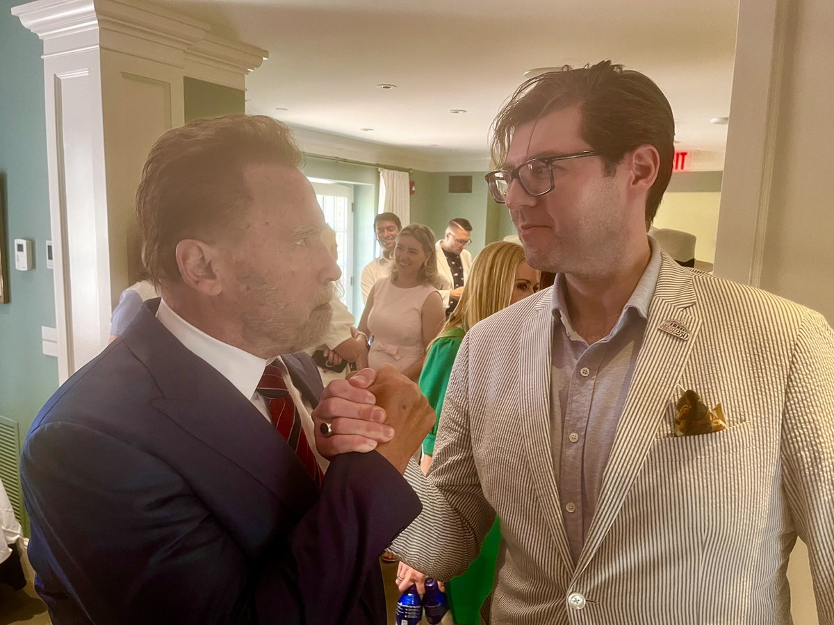 Sometimes worlds collide and you get to do the Predator handshake with the Last Action Hero at the home of America’s First Action Hero and First President.

<a href="/Schwarzenegger/">Arnold</a> <a href="/MountVernon/">Mount Vernon</a>