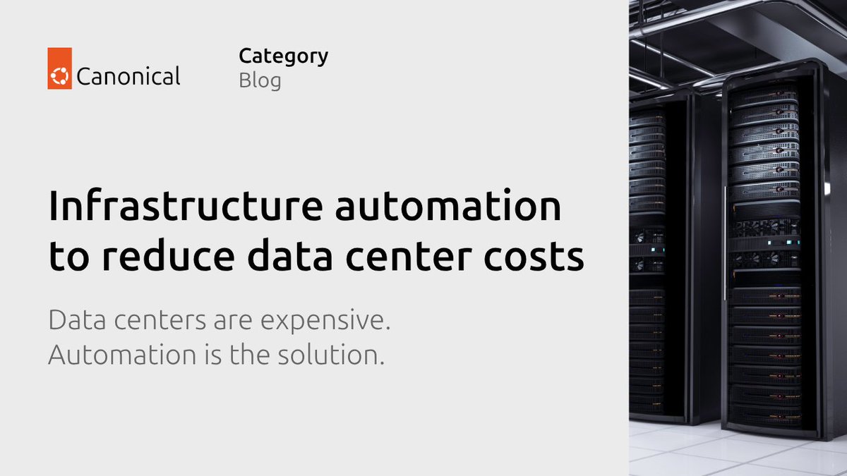 Struggling to control costs as your infrastructure grows?
Operating or planning a data center can quickly become expensive, but it doesn’t have to be.

Infrastructure automation can dramatically reduce operational expenses by cutting out manual, error-prone processes and
