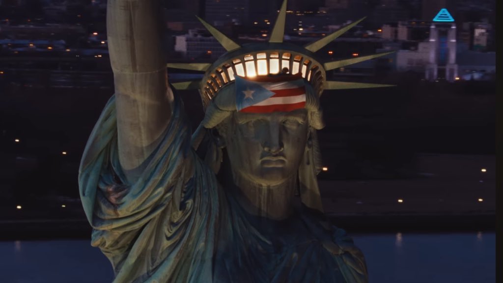 In the music video for “NUEVAYoL,” Bad Bunny references Tito Kayak at the Statue of Liberty. 🗽🇵🇷

Tito and other activists climbed to the crown of the Statue of Liberty and raised the Puerto Rican flag as a protest against the U.S. military presence in Vieques.