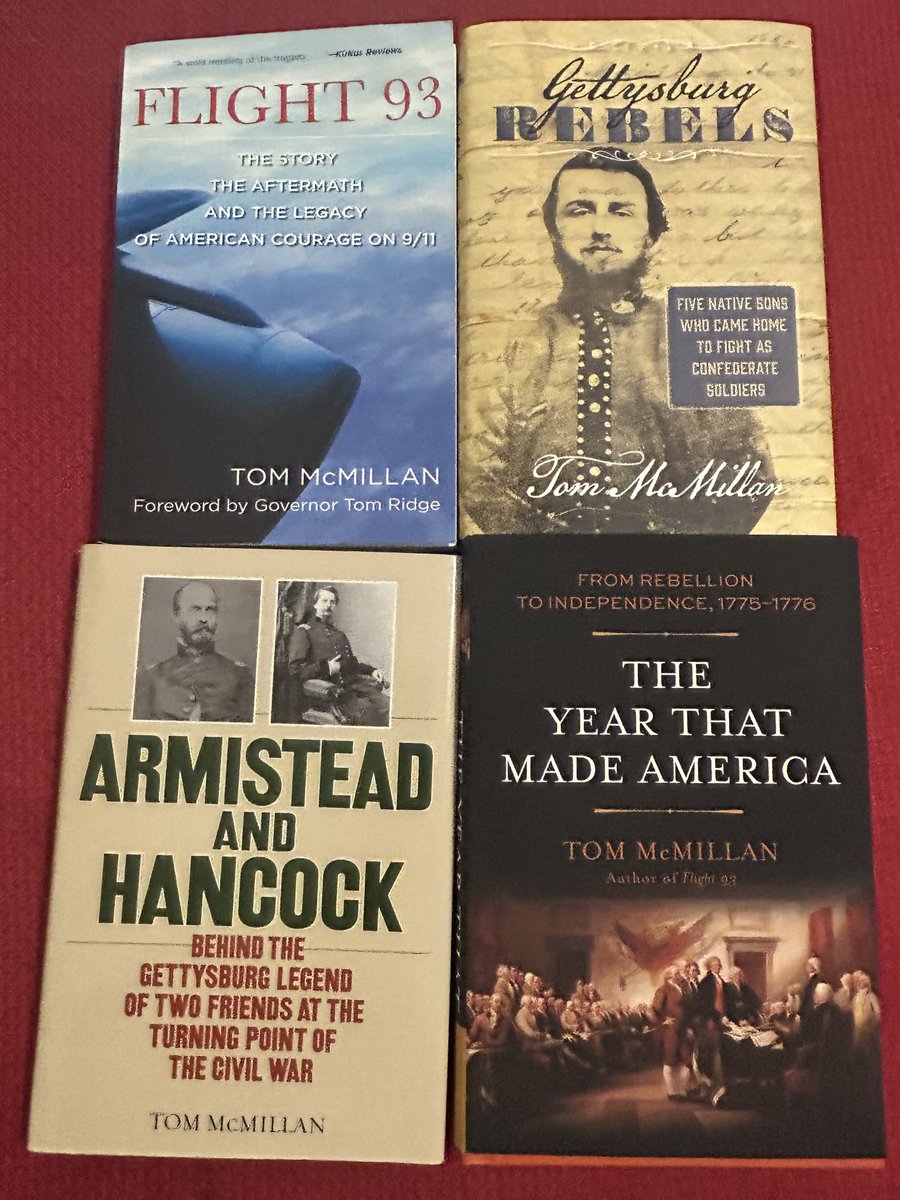 TomMcMillan63's tweet image. I will be signing books at the Adams County Historical Society in Gettysburg on July 5 from 12-2 pm. In the meantime, Happy Fourth! 🇺🇸