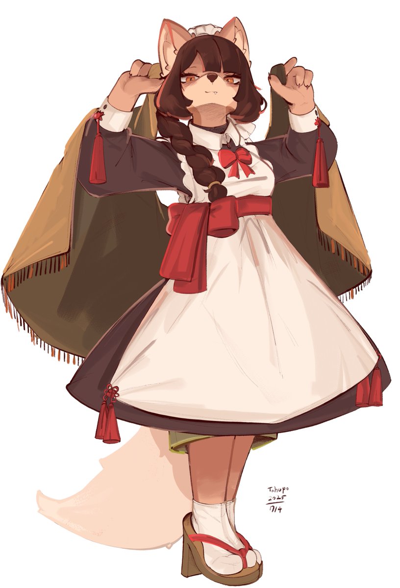 Wannu (left) and her friend~!