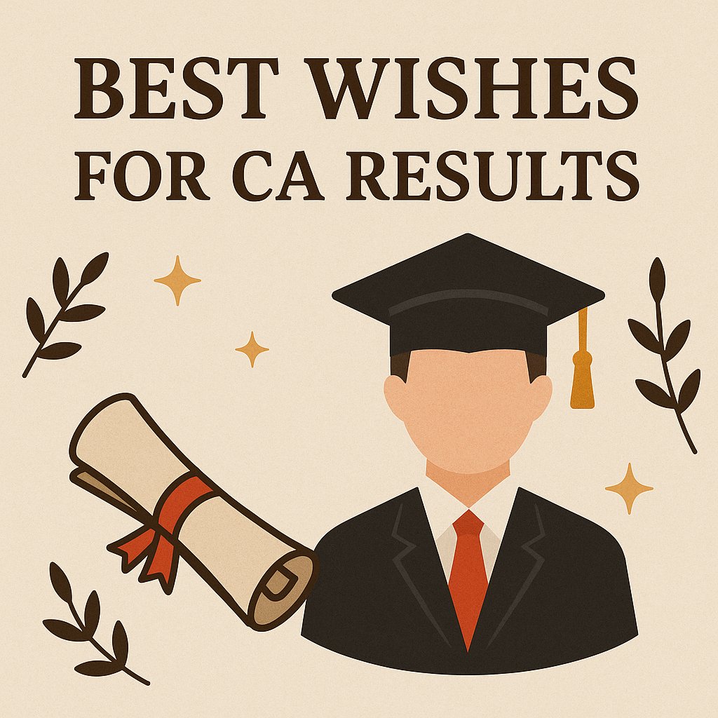 Best wishes for your results