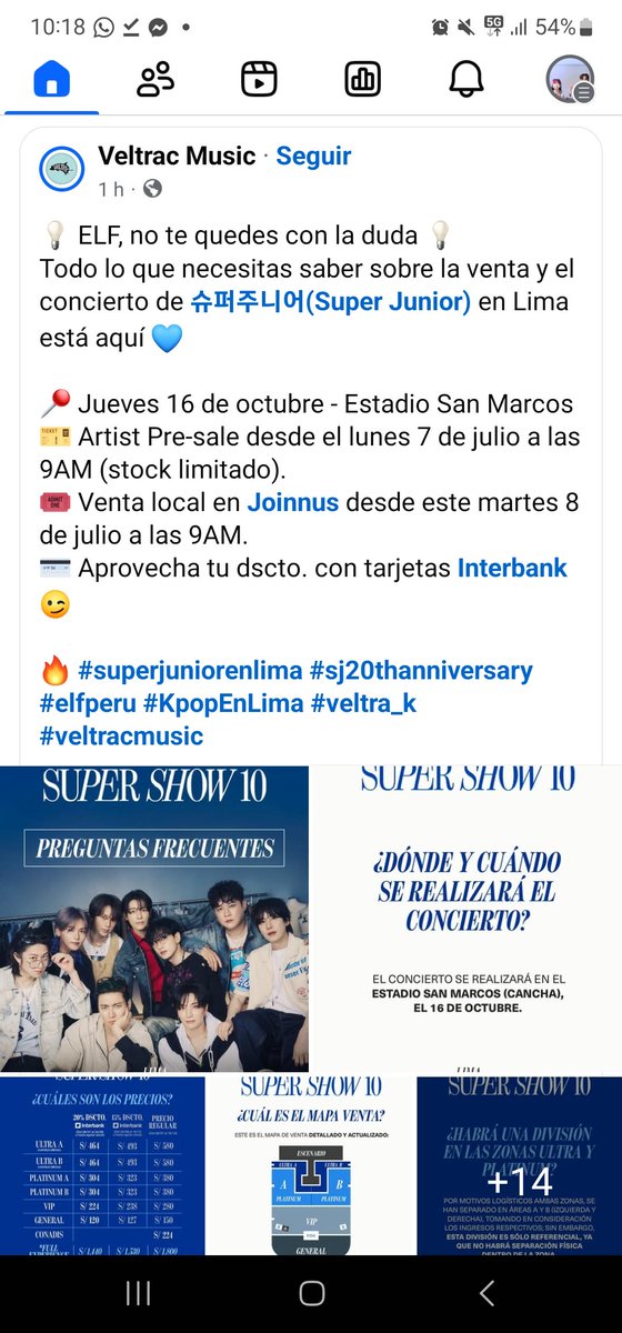 PinkMagicCloud's tweet photo. La promotora de Perú literal les explicó todo el evento como comprar beneficios claros hasta la zona de discapacidad y más 

Si creen que no estan siendo migajeras por comprar ahora solo se estan engañando nos dieron el mínimo Pero las mañas y malos tratos de Ocesa van a seguir https://t.co/lw2nOJStS9