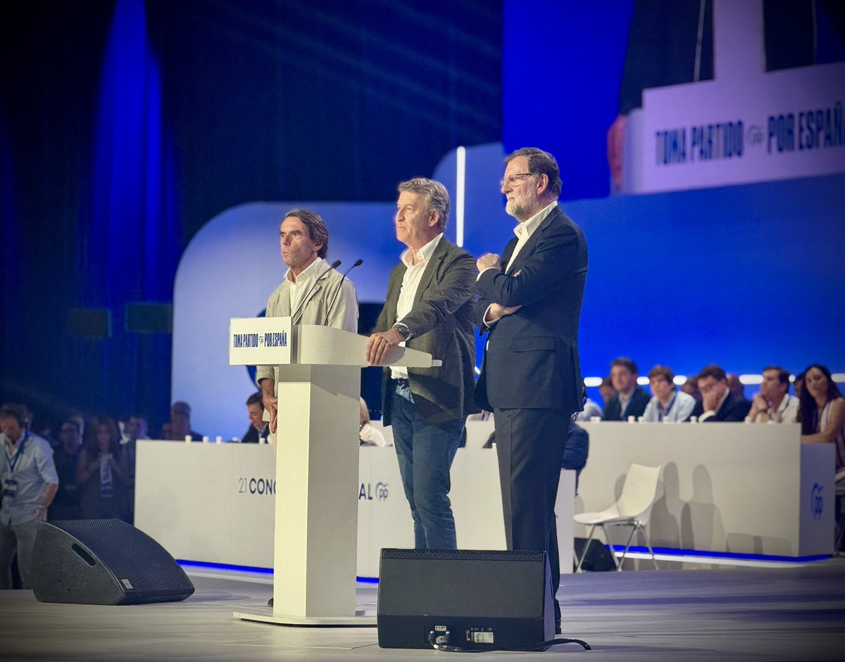 Tres presidentes, un proyecto común. 

#21CongresoNacionalPP