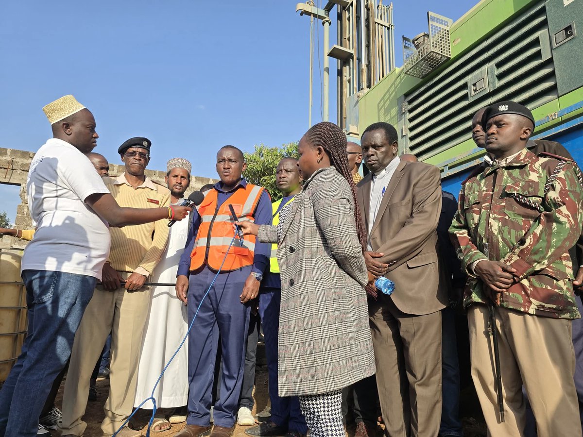 EphantusKim's tweet image. It was a great pleasure to launch the drilling and equipping of a community borehole project in Kerarapon Sub-Location, Kajiado North. This solar-powered borehole will go a long way in ensuring access to clean water and supporting irrigation efforts, significantly improving the…