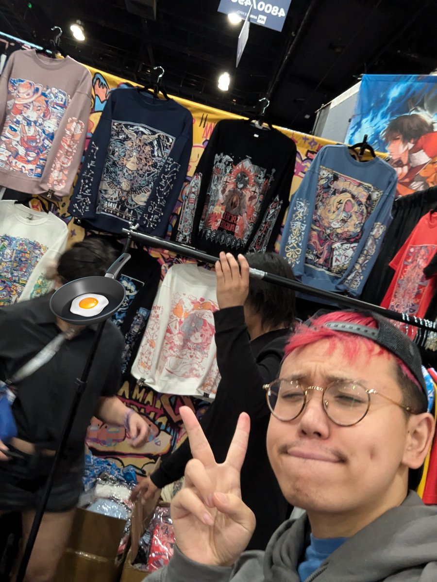SHOP OPEN!! @ax south hall 4924!! tweet media