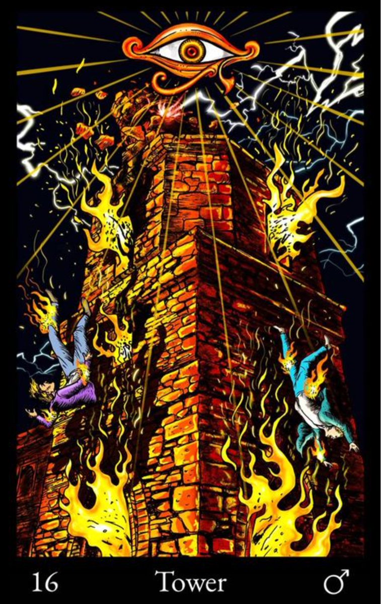 Understand Something About the Tower.

Disintegration Followed By Renewal 

It's PLUTO 
TRANSFORMATION