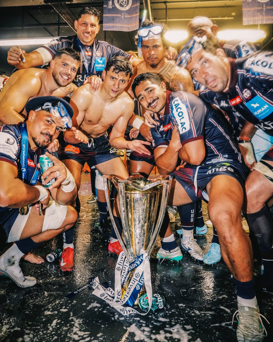 Déçu de l’issue finale mais on retiendra beaucoup de positif de cette saison magique. Fier de faire partie de cette équipe. <a href="/UBBrugby/">Union Bordeaux Bègles</a> 

Félicitations au <a href="/StadeToulousain/">Stade Toulousain</a> et merci au peuple bordelais d’avoir été à nos cotés 🫶🥷
