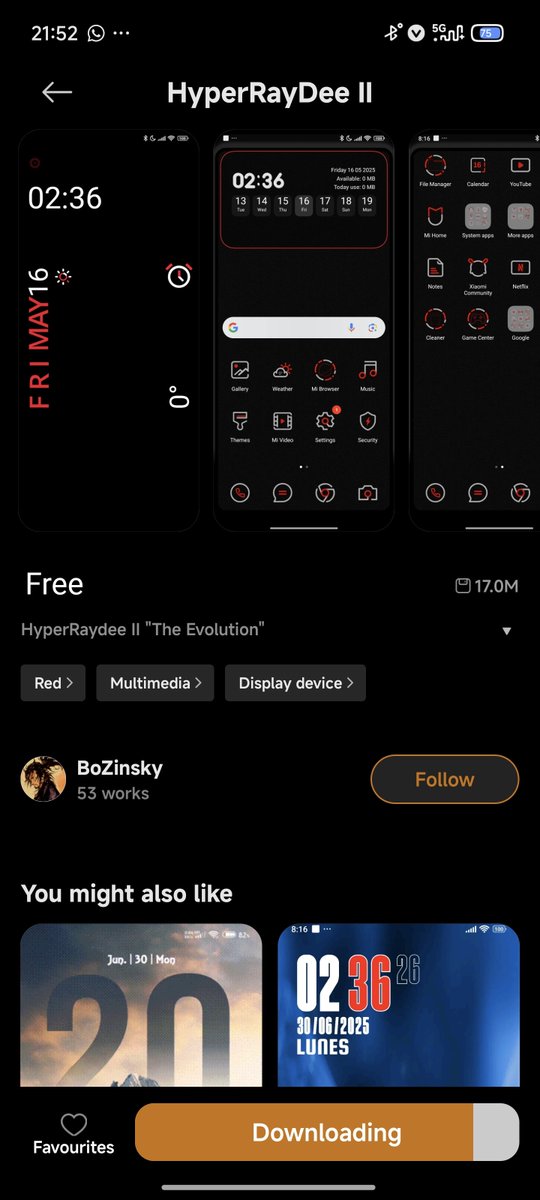Siva_Bharani's tweet image. Interesting theme for Xiaomi, Redmi and Poco users 
Try and let me know
#XiaomiThemes #Themes