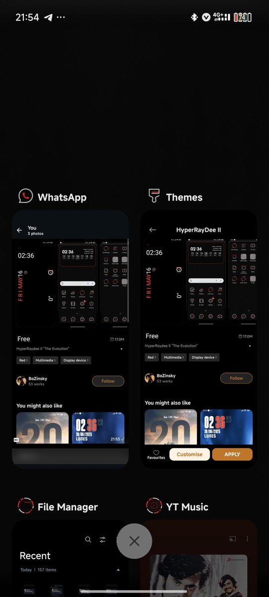 Siva_Bharani's tweet image. Interesting theme for Xiaomi, Redmi and Poco users 
Try and let me know
#XiaomiThemes #Themes