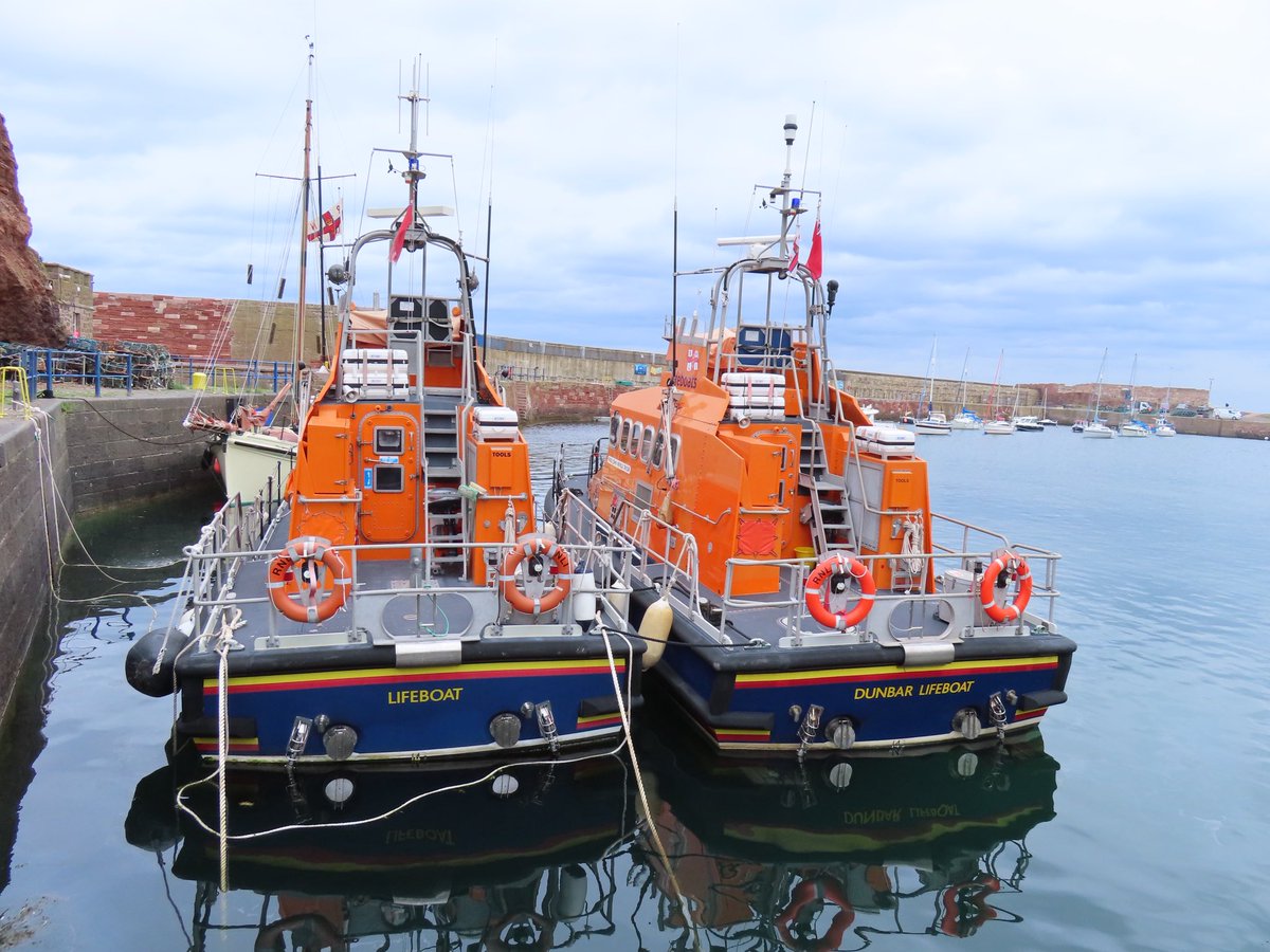 Susan Davies (@smdavies67) on Twitter photo Side by side <a href="/dunbarharbour/">Dunbar Harbour</a> - the resident all weather lifeboat the John Neville Taylor (Trent-class, Op. No. 14‑35) and the “relief” vessel the Windsor Runner (Trent-class, Op. No. 14‑06). Thought I was seeing double 🤓 Side by side <a href="/dunbarharbour/">Dunbar Harbour</a> - the resident all weather lifeboat the John Neville Taylor (Trent-class, Op. No. 14‑35) and the “relief” vessel the Windsor Runner (Trent-class, Op. No. 14‑06). Thought I was seeing double 🤓