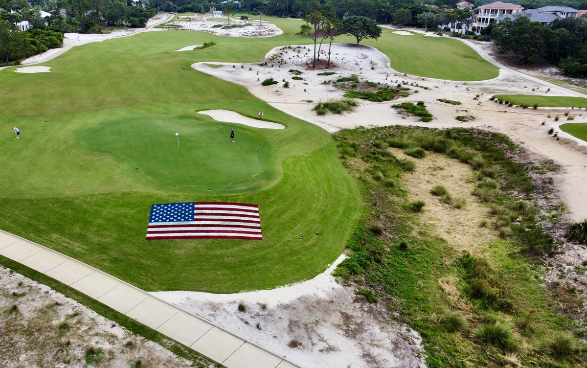 bergingolf's tweet image. Happy Independence Day from Santa Rosa Beach!